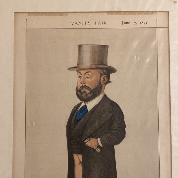 1871 Vanity Fair Spy Men Of The Day, No. 26 “The Morning Post” Lithograph - Picture 2 of 7